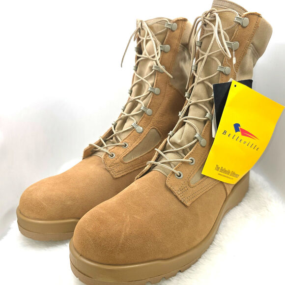 BELLEVILLE Military/Tactical Boot Footwear Mens 13.5R Steel Toe 10\